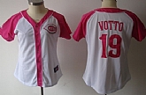 Womens Cincinnati Reds 19 Joey Votto 2012 Fashion Majestic Athletic Jerseys,baseball caps,new era cap wholesale,wholesale hats