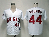 Youth Anaheim Angels #44 Trumbo White Cool Base Jerseys,baseball caps,new era cap wholesale,wholesale hats