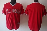 Youth Anaheim Angels Blank Red Jerseys,baseball caps,new era cap wholesale,wholesale hats