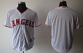 Youth Anaheim Angels Blank White Jerseys,baseball caps,new era cap wholesale,wholesale hats