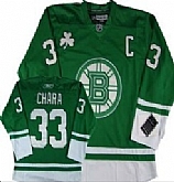 Youth Boston Bruins #33 Chara Green Jerseys