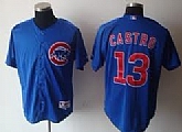 Youth Chicago Cubs #13 Starlin Castro Blue Jerseys,baseball caps,new era cap wholesale,wholesale hats