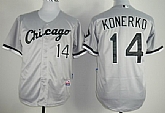 Youth Chicago White Sox #14 Paul Konerko Gray Jerseys,baseball caps,new era cap wholesale,wholesale hats
