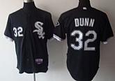 Youth Chicago White Sox #32 Dunn Black Jerseys,baseball caps,new era cap wholesale,wholesale hats