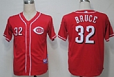 Youth Cincinnati Reds #32 Jay Bruce White Jersey,baseball caps,new era cap wholesale,wholesale hats