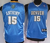 Youth Denver Nuggets #15 Anthony Light Blue Jerseys,baseball caps,new era cap wholesale,wholesale hats