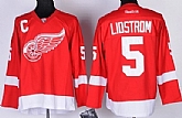 Youth Detroit Red Wings #5 Nicklas Lidstrom Red Jerseys,baseball caps,new era cap wholesale,wholesale hats