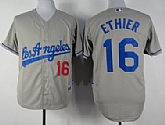 Youth Los Angeles Dodgers #16 Andre Ethier Gray Jerseys,baseball caps,new era cap wholesale,wholesale hats