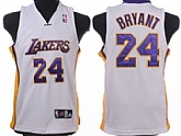 Youth Los Angeles Lakers #24 Bryant White Authentic Jerseys,baseball caps,new era cap wholesale,wholesale hats