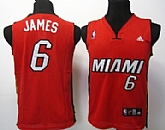 Youth Miami Heat #6 James Red Swingman Jerseys,baseball caps,new era cap wholesale,wholesale hats