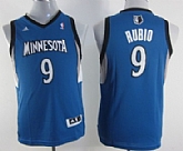 Youth Minnesota Timberwolves #9 Ricky Rubio Blue Jerseys,baseball caps,new era cap wholesale,wholesale hats