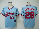 Youth Minnesota Twins #28 Blyleven Blue M&N Jerseys,baseball caps,new era cap wholesale,wholesale hats