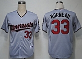 Youth Minnesota Twins #33 Justin Morneau Gray Jerseys,baseball caps,new era cap wholesale,wholesale hats