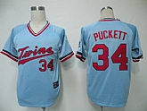Youth Minnesota Twins #34 Puckett Blue M&N Jerseys,baseball caps,new era cap wholesale,wholesale hats