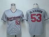 Youth Minnesota Twins #53 Blackburn Grey Jerseys,baseball caps,new era cap wholesale,wholesale hats