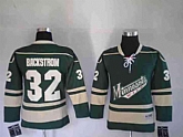 Youth Minnesota Wilds #32 Backstrom green Jerseys,baseball caps,new era cap wholesale,wholesale hats