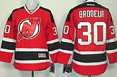 Youth New Jerseys Devils #30 Brodeur red Jerseys,baseball caps,new era cap wholesale,wholesale hats