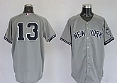 Youth New York Yankees #13 Rodriguez Gray Kid Jerseys,baseball caps,new era cap wholesale,wholesale hats