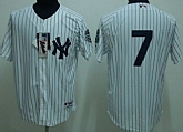 Youth New York Yankees #7 Mantle White Kid Jerseys,baseball caps,new era cap wholesale,wholesale hats