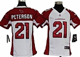 Youth Nike Arizona Cardinals #21 Patrick Peterson White Game Jerseys,baseball caps,new era cap wholesale,wholesale hats