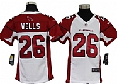 Youth Nike Arizona Cardinals #26 Chris Wells White Game Jerseys,baseball caps,new era cap wholesale,wholesale hats