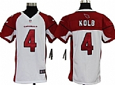 Youth Nike Arizona Cardinals #4 Kevin Kolb White Game Jerseys,baseball caps,new era cap wholesale,wholesale hats