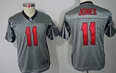 Youth Nike Atlanta Falcons #11 Julio Jones Gray Jerseys,baseball caps,new era cap wholesale,wholesale hats