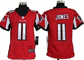 Youth Nike Atlanta Falcons #11 Julio Jones Red Game Jerseys,baseball caps,new era cap wholesale,wholesale hats