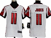 Youth Nike Atlanta Falcons #11 Julio Jones White Game Jerseys,baseball caps,new era cap wholesale,wholesale hats