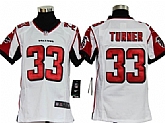 Youth Nike Atlanta Falcons #33 Michael Turner White Game Jerseys,baseball caps,new era cap wholesale,wholesale hats