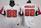 Youth Nike Atlanta Falcons #88 Tony Gonzalez White Game Jerseys,baseball caps,new era cap wholesale,wholesale hats