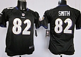 Youth Nike Baltimore Ravens #82 Torrey Smith Black Game Jerseys,baseball caps,new era cap wholesale,wholesale hats
