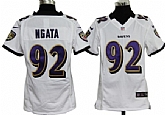 Youth Nike Baltimore Ravens #92 Haloti Ngata White Game Jerseys,baseball caps,new era cap wholesale,wholesale hats