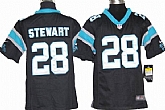 Youth Nike Carolina Panthers #28 Jonathan Stewart Black Game Jerseys,baseball caps,new era cap wholesale,wholesale hats