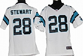 Youth Nike Carolina Panthers #28 Jonathan Stewart White Game Jerseys,baseball caps,new era cap wholesale,wholesale hats