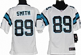 Youth Nike Carolina Panthers #89 Steve Smith White Game Jerseys,baseball caps,new era cap wholesale,wholesale hats