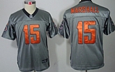 Youth Nike Chicago Bears #15 Brandon Marshall Gray Jerseys,baseball caps,new era cap wholesale,wholesale hats