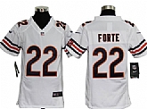 Youth Nike Chicago Bears #22 Matt Forte White Game Jerseys,baseball caps,new era cap wholesale,wholesale hats