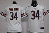 Youth Nike Chicago Bears #34 Walter Payton White Game Jerseys,baseball caps,new era cap wholesale,wholesale hats