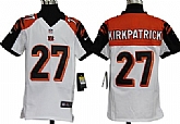 Youth Nike Cincinnati Bengals #27 Dre Kirkpatrick White Game Jerseys,baseball caps,new era cap wholesale,wholesale hats