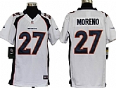 Youth Nike Denver Broncos #27 Knowshon Moreno White Game Jerseys,baseball caps,new era cap wholesale,wholesale hats
