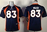 Youth Nike Denver Broncos #83 Wes Welker Blue Game Jerseys,baseball caps,new era cap wholesale,wholesale hats