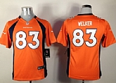 Youth Nike Denver Broncos #83 Wes Welker Orange Game Jerseys,baseball caps,new era cap wholesale,wholesale hats