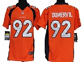 Youth Nike Denver Broncos #92 Elvis Dumervil Orange Game Jerseys,baseball caps,new era cap wholesale,wholesale hats