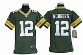 Youth Nike Green Bay Packers #12 Aaron Rodgers Green Game Jerseys,baseball caps,new era cap wholesale,wholesale hats