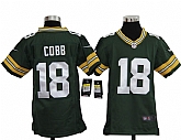 Youth Nike Green Bay Packers #18 Randall Cobb Green Game Jerseys,baseball caps,new era cap wholesale,wholesale hats