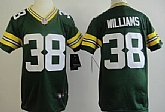 Youth Nike Green Bay Packers #38 Tramon Williams Green Game Jerseys,baseball caps,new era cap wholesale,wholesale hats