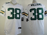 Youth Nike Green Bay Packers #38 Tramon Williams White Game Jerseys,baseball caps,new era cap wholesale,wholesale hats