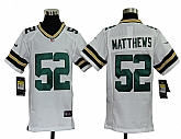 Youth Nike Green Bay Packers #52 Clav Matthews White Game Jerseys,baseball caps,new era cap wholesale,wholesale hats