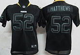 Youth Nike Green Bay Packers #52 Clay Matthews Lights Out Black Jerseys,baseball caps,new era cap wholesale,wholesale hats